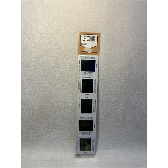 NWT VTG Chickamauga Chattanooga Nat’l Military Park Souvenir Photo Slides 1982 - Picture 1 of 9